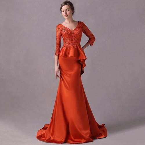 Orange mother the bride - mother,